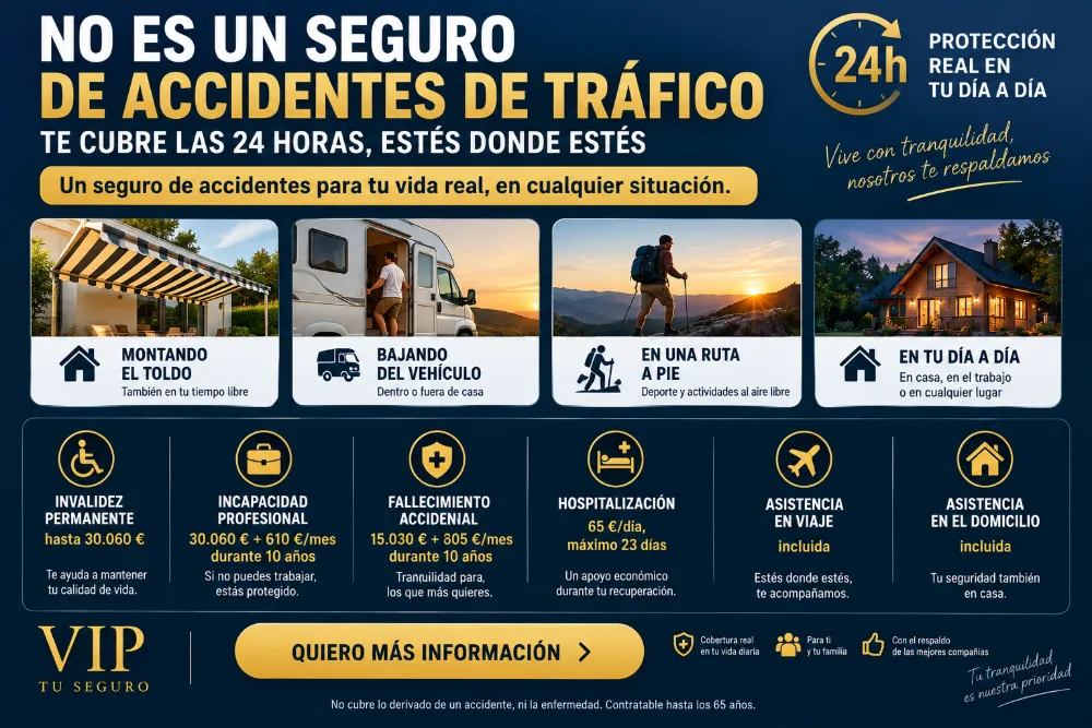 Seguro de accidentes 24 horas