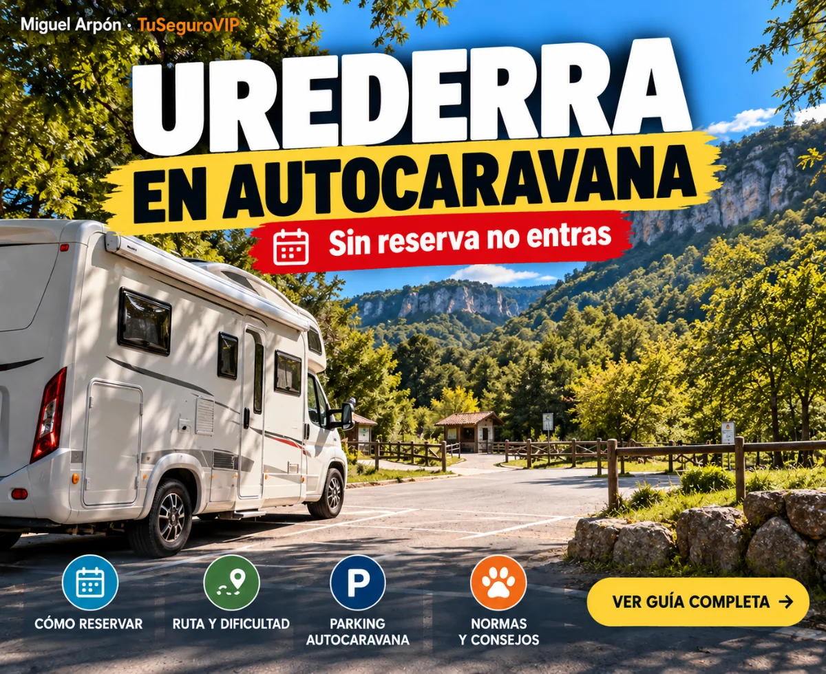 Urederra en autocaravana: guía completa con reservas, pernocta y servicios